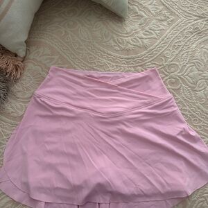 HALARA Light Pink Crossover Skirt
